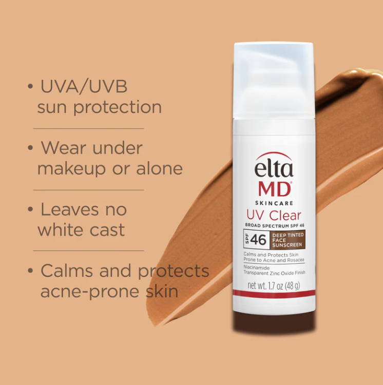 EltaMD UV Clear Deep Tinted Broad Spectrum SPF 46
