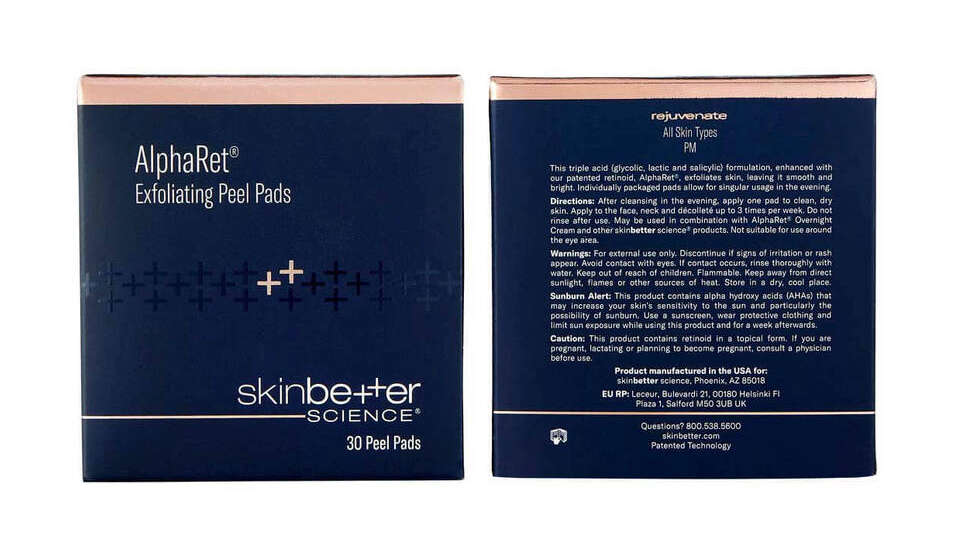 Skinbetter Science Alpharet Exfoliating Peel Pads